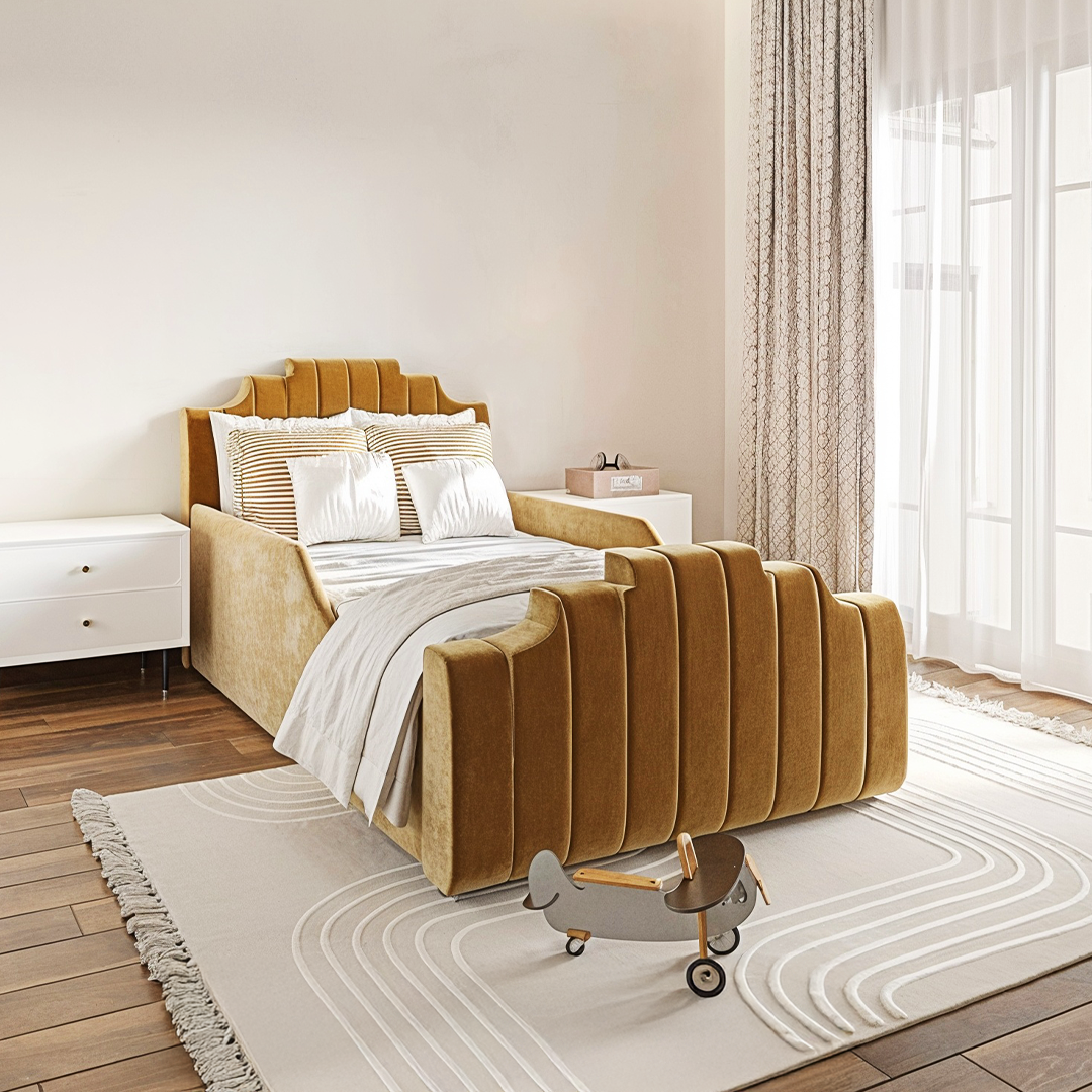Luxurious toddler bed