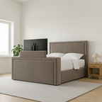 Plain Strip TV Bed