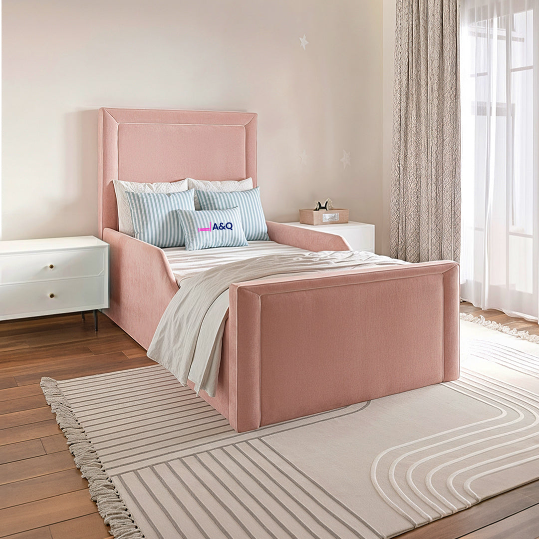 Plain Strip Toddler Bed