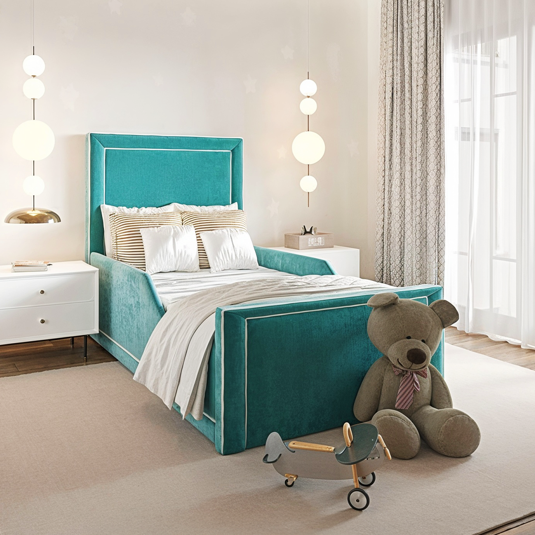 Plain Strip Toddler Bed