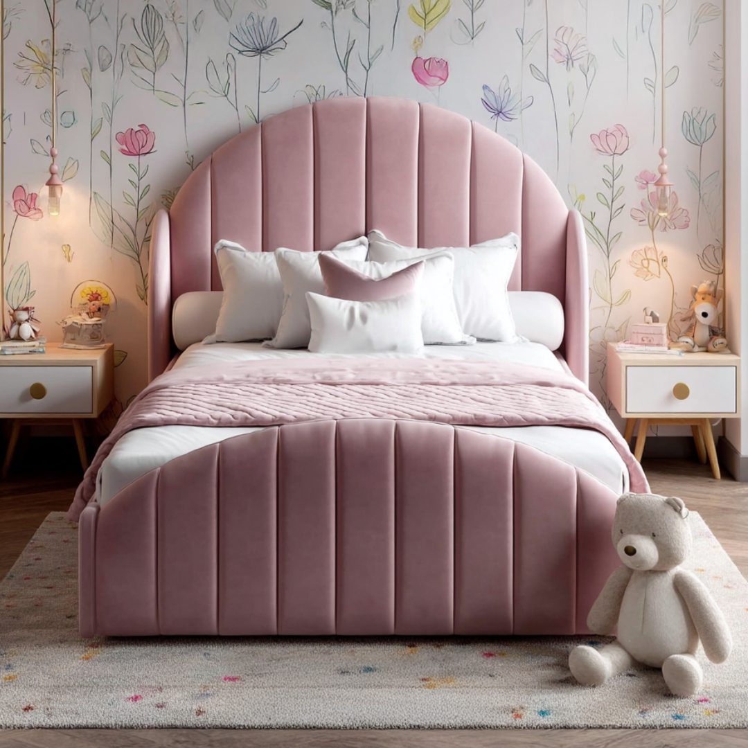Rosy Cloud Bed