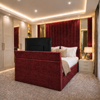 The Alabaster Tv Bed