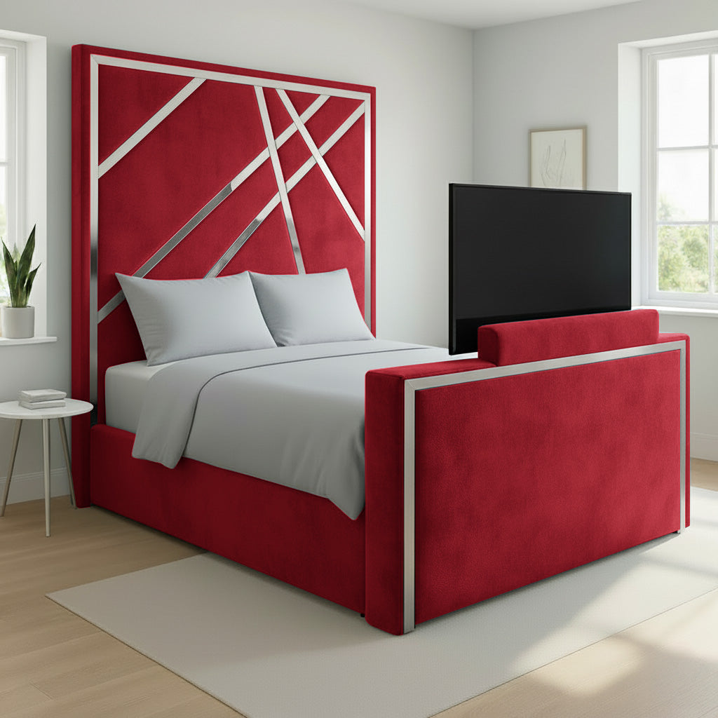chenille-red