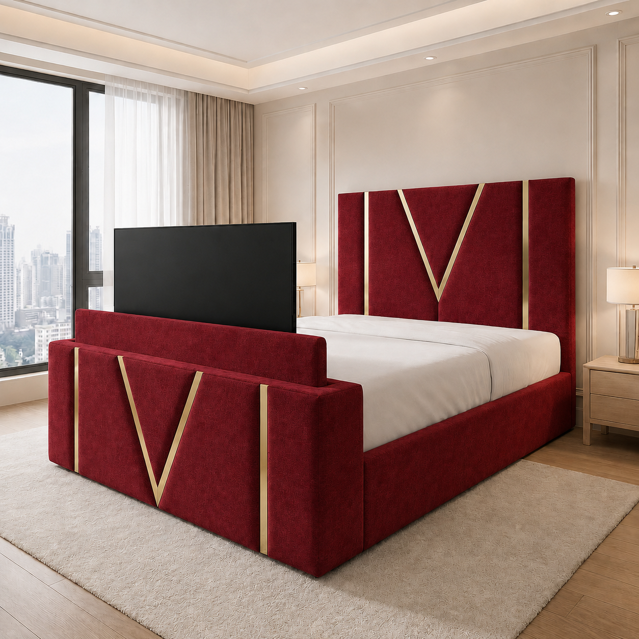 Red Chenille