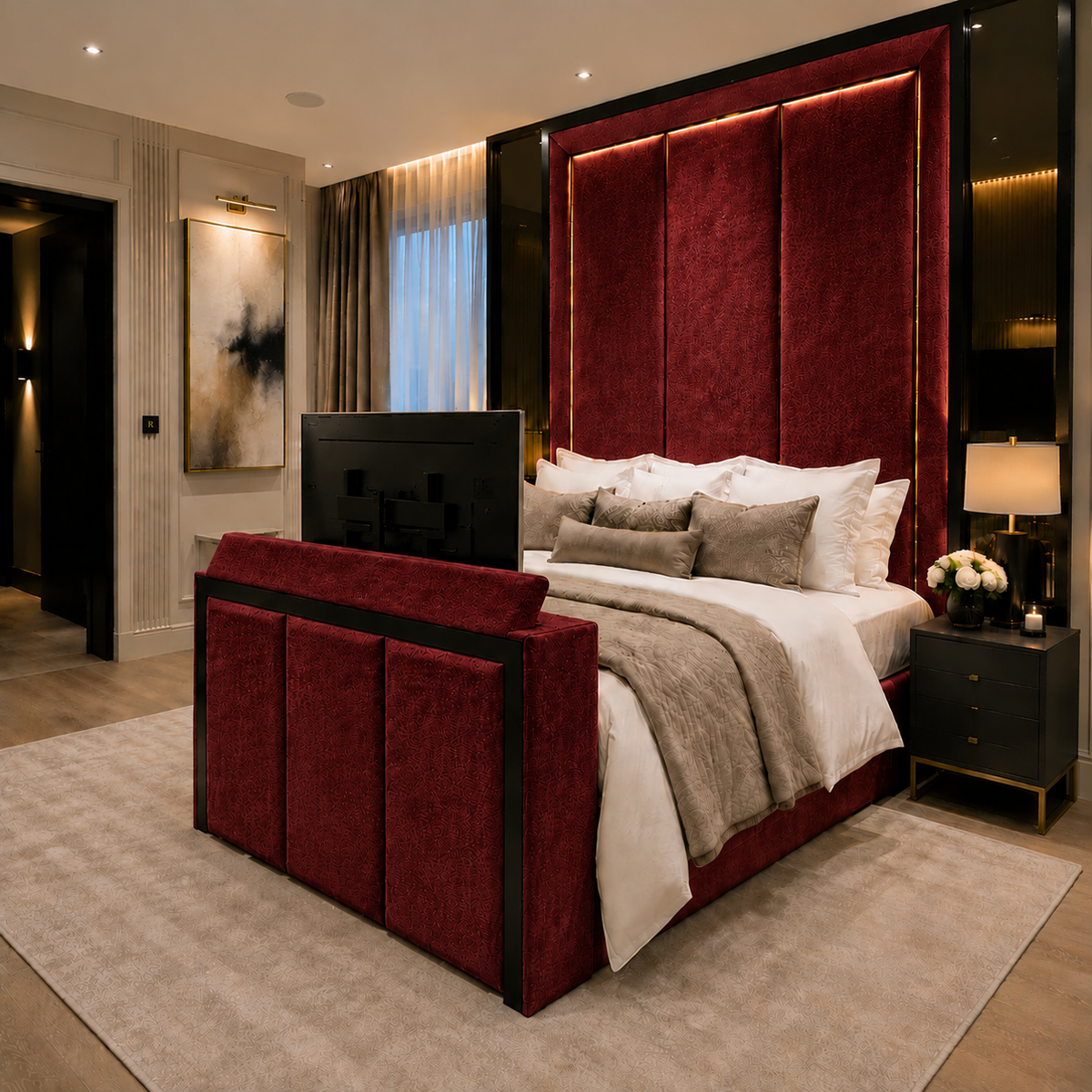 The Maison Royale TV Bed