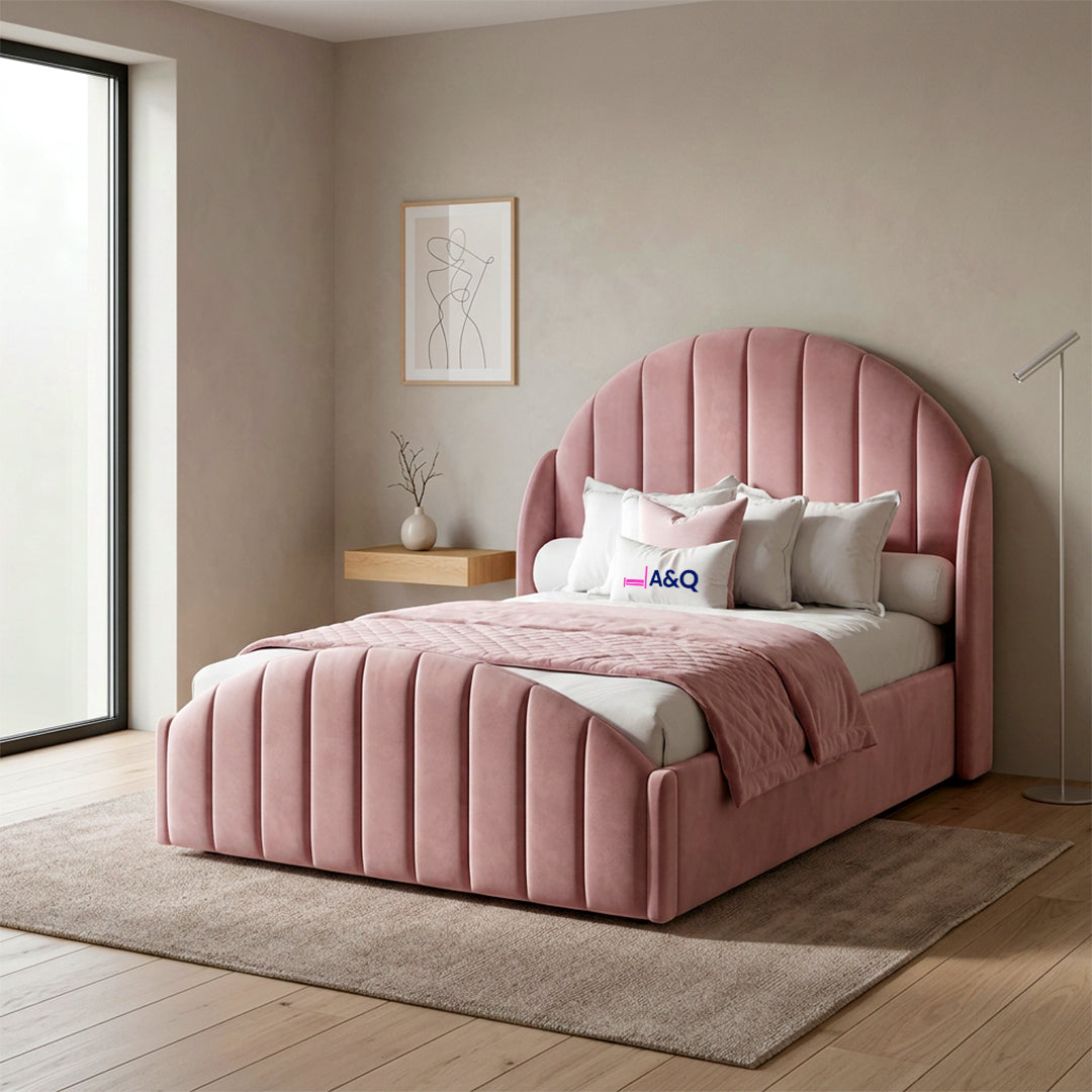 Rosy Cloud Bed