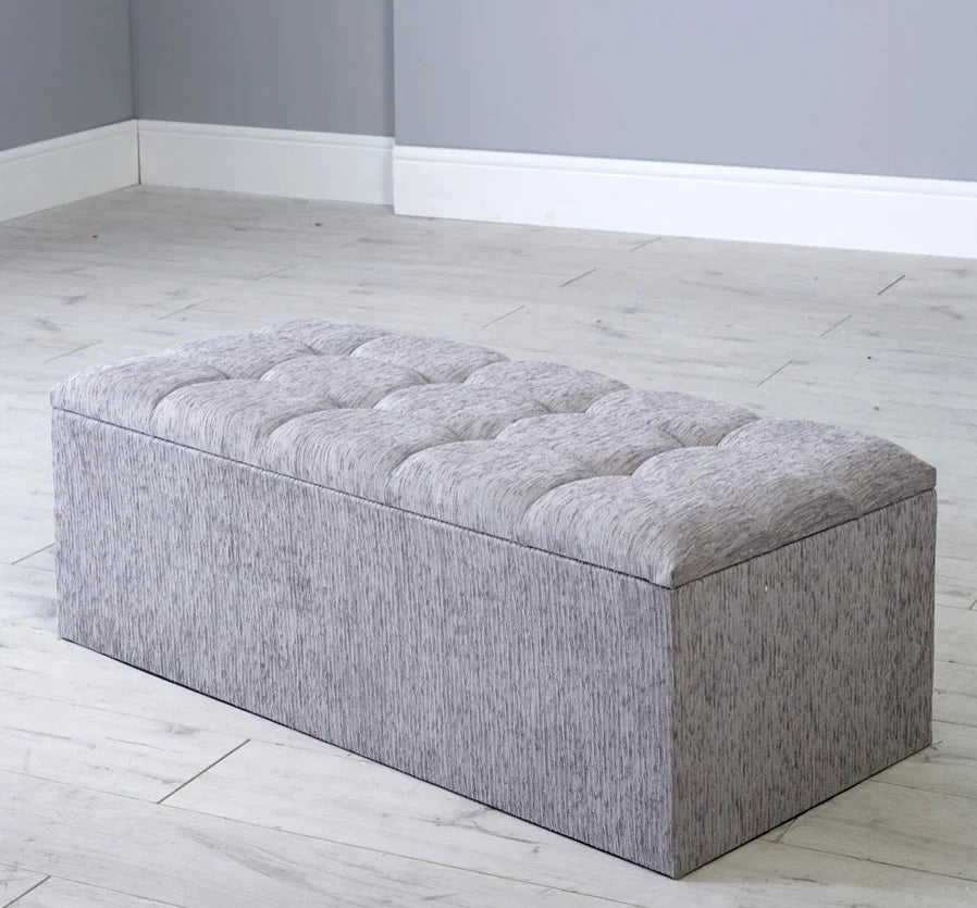 Cube Design Storage Ottoman Box