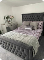 Princess Bumper Border Chesterfield Bed