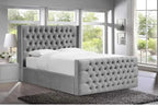 Elegance Luxury Wing Chesterfield Bed