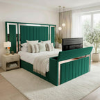 Panel Mirror Tv Bed