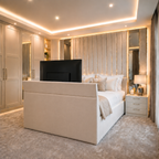 The Alabaster Tv Bed