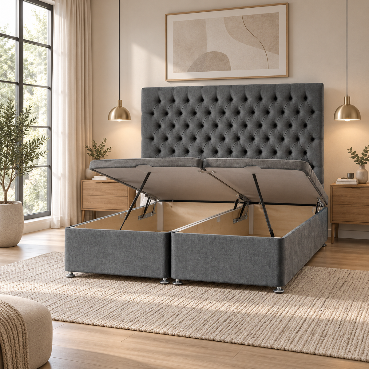 The Ashford Ottoman Bed