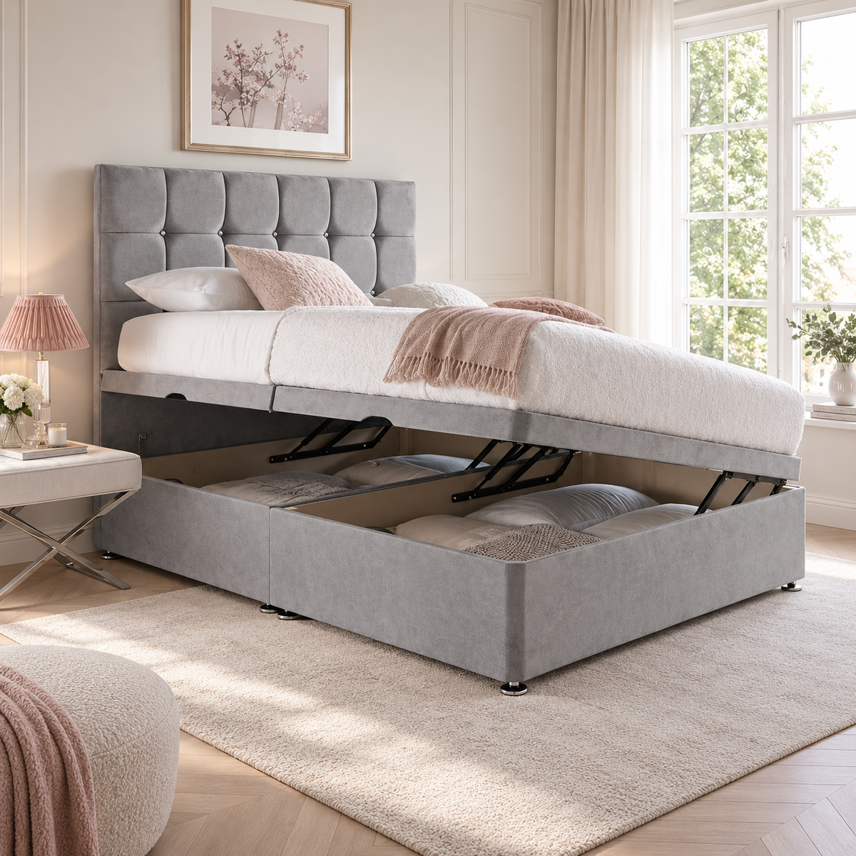 The Celeste Ottoman Bed
