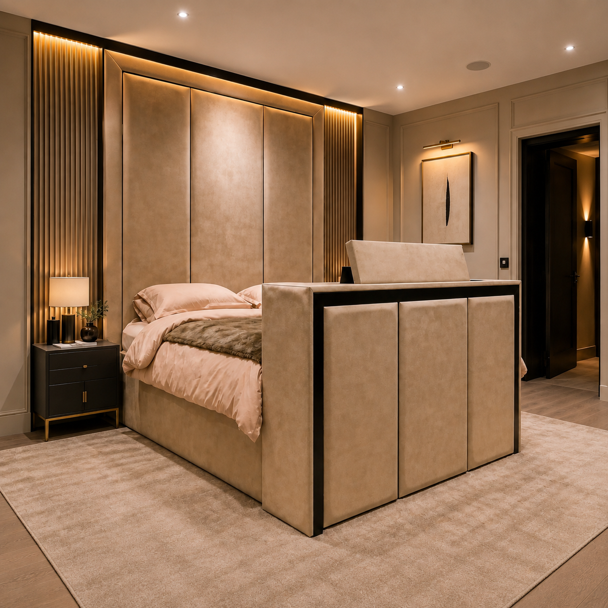 The Maison Royale TV Bed