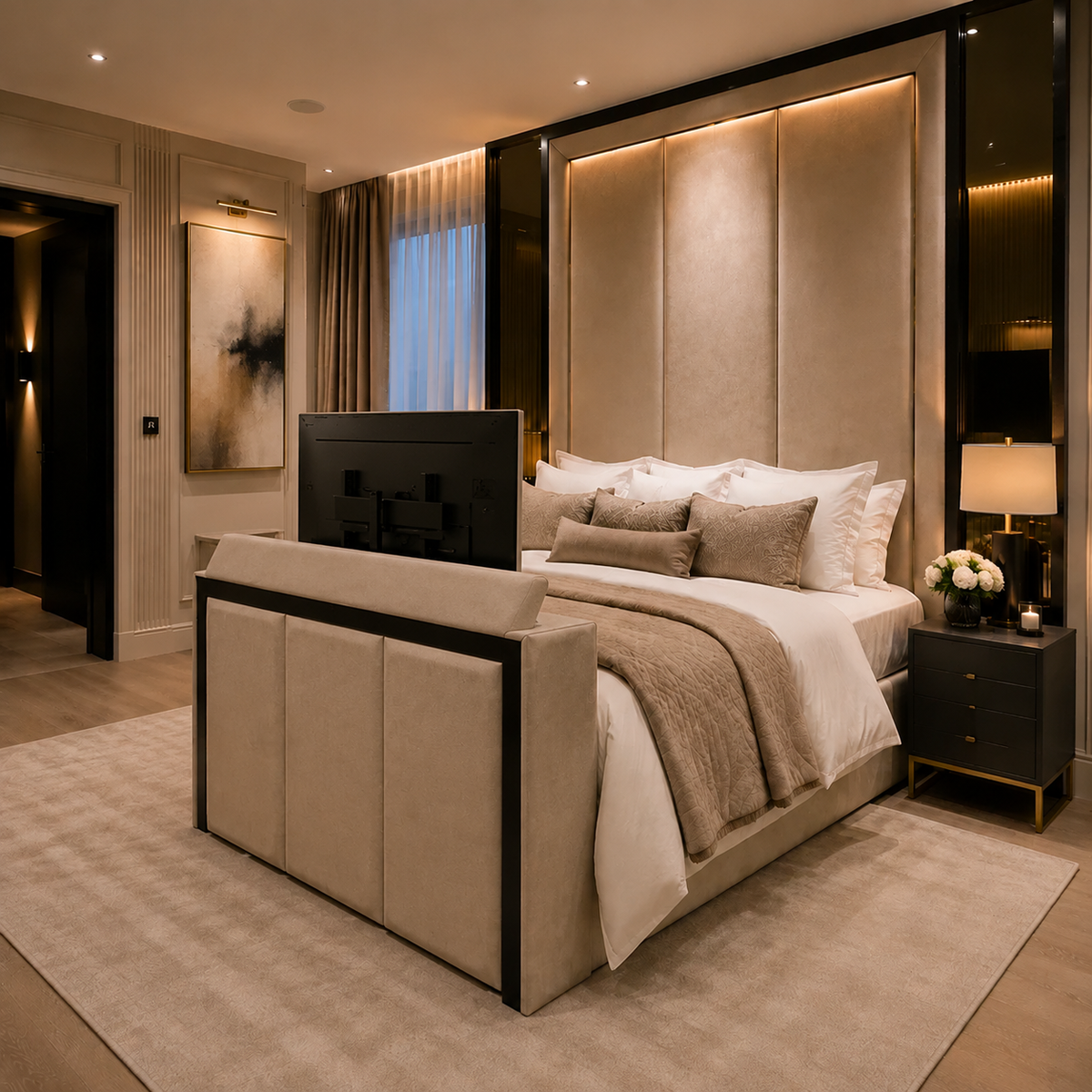 The Maison Royale TV Bed