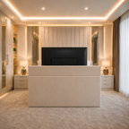 The Alabaster Tv Bed