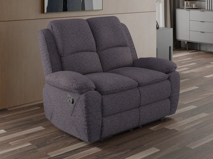 Bronte 2 Seater Recliner Sofa – Grey