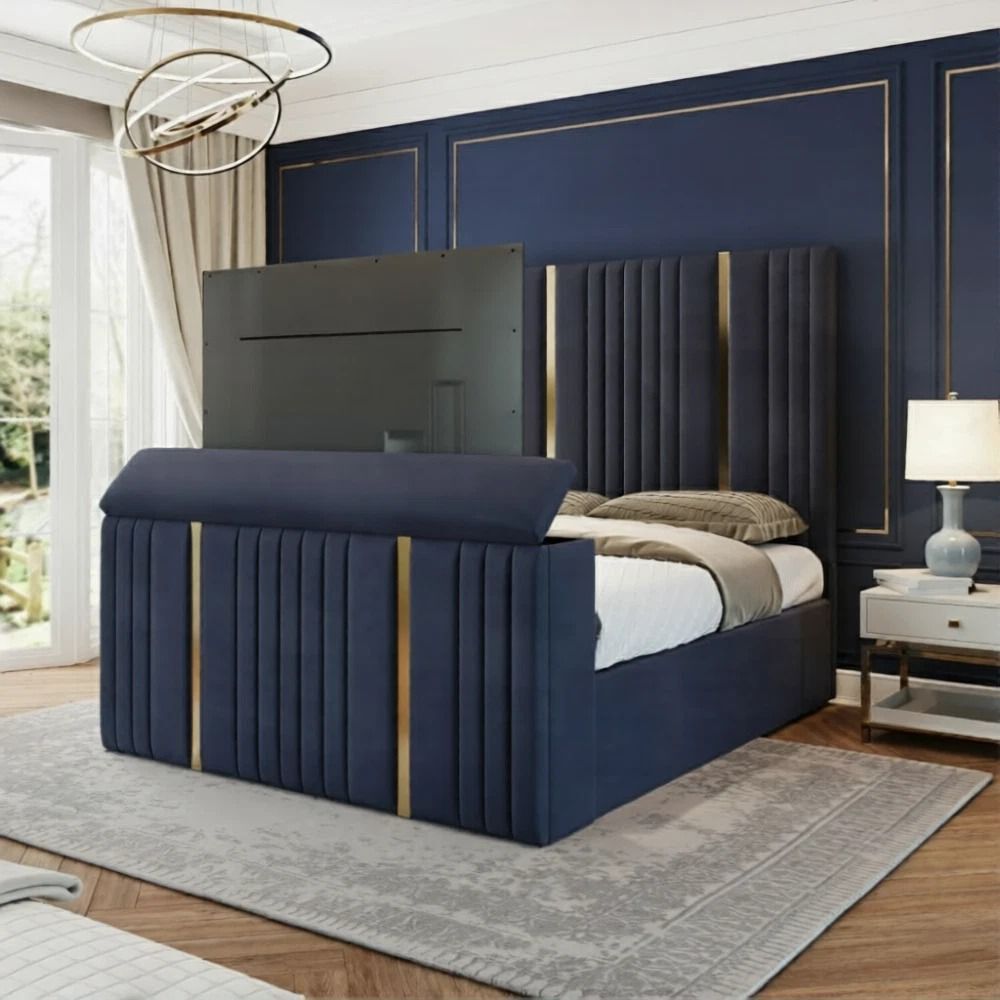 Simple Strip Tv Bed