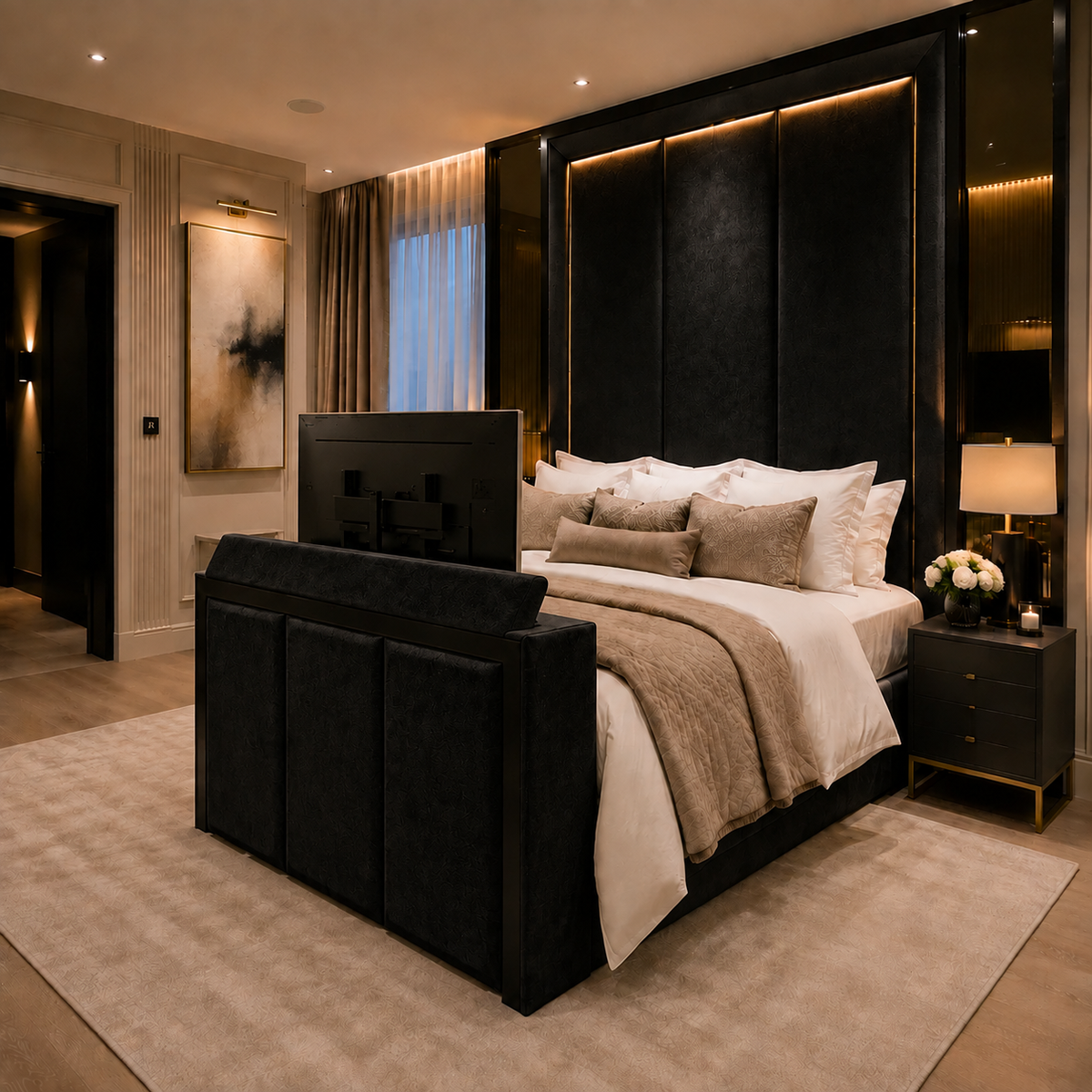 The Maison Royale TV Bed