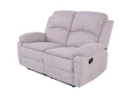 Bronte 2 Seater Recliner Sofa – Beige