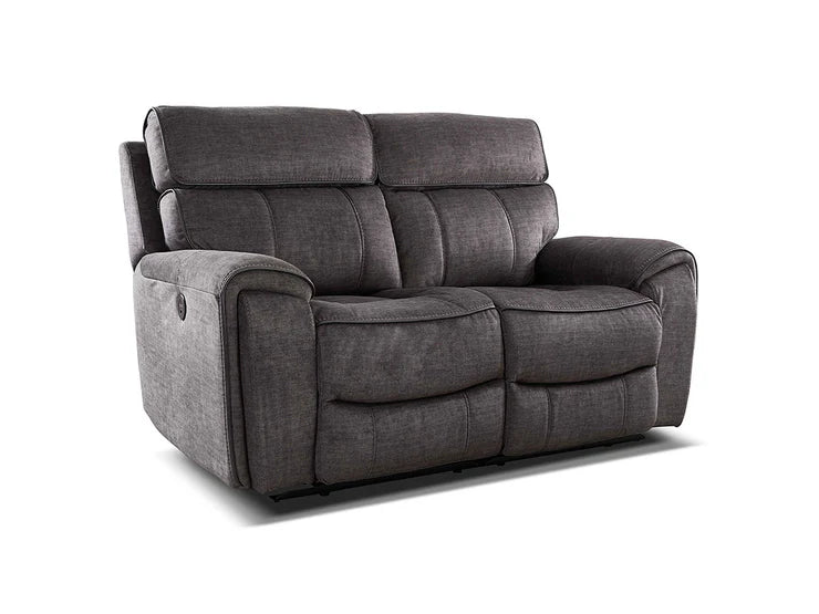 Brooklyn 2 Seater Recliner Sofa Grey