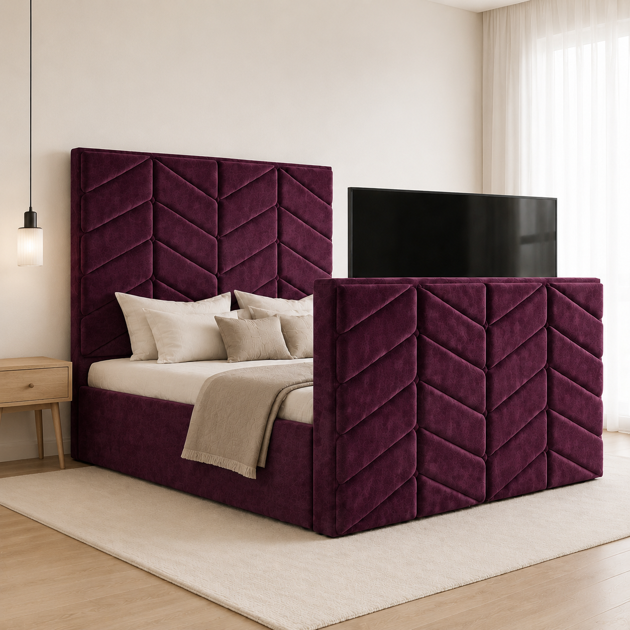 The Chevron TV Bed