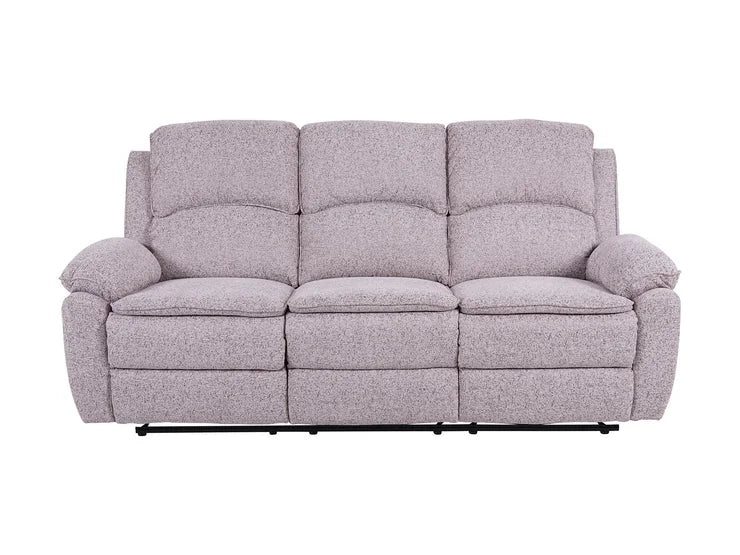 Bronte 3 Seater Recliner Sofa – Beige