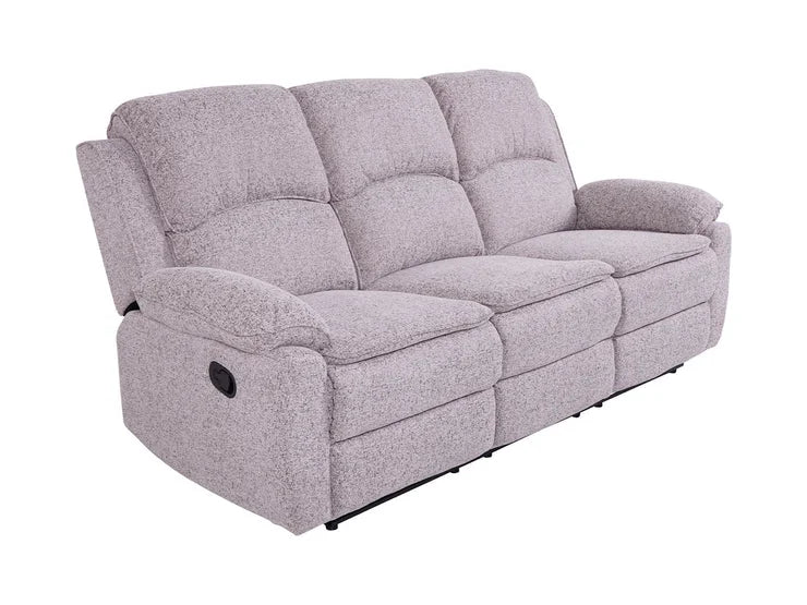 Bronte 3 Seater Recliner Sofa – Beige