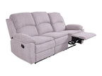 Bronte 3 Seater Recliner Sofa – Beige