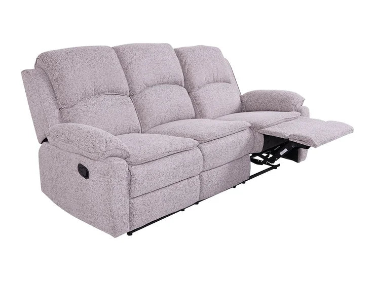 Bronte 3 Seater Recliner Sofa – Beige