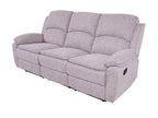 Bronte 3 Seater Recliner Sofa – Beige