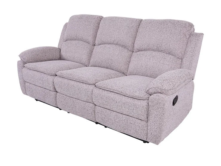 Bronte 3 Seater Recliner Sofa – Beige