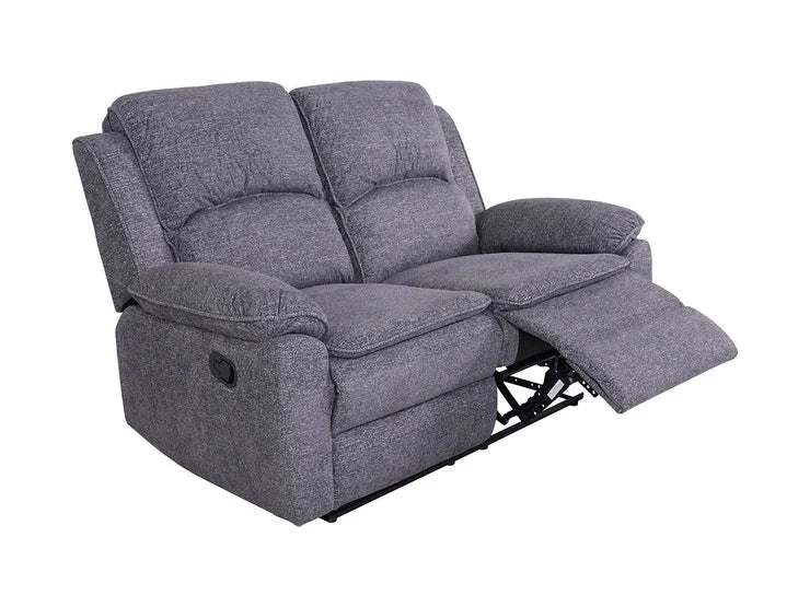 Bronte 2 Seater Recliner Sofa – Grey
