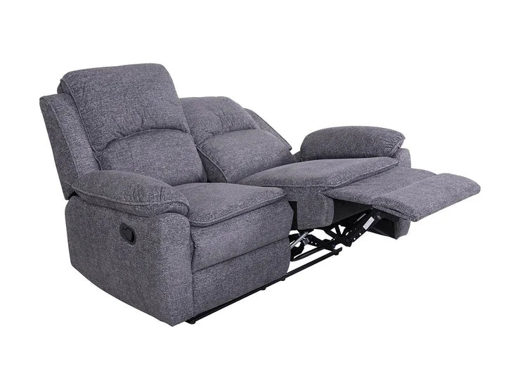 Bronte 2 Seater Recliner Sofa – Grey