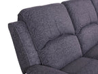 Bronte 3 Seater Recliner Sofa – Grey