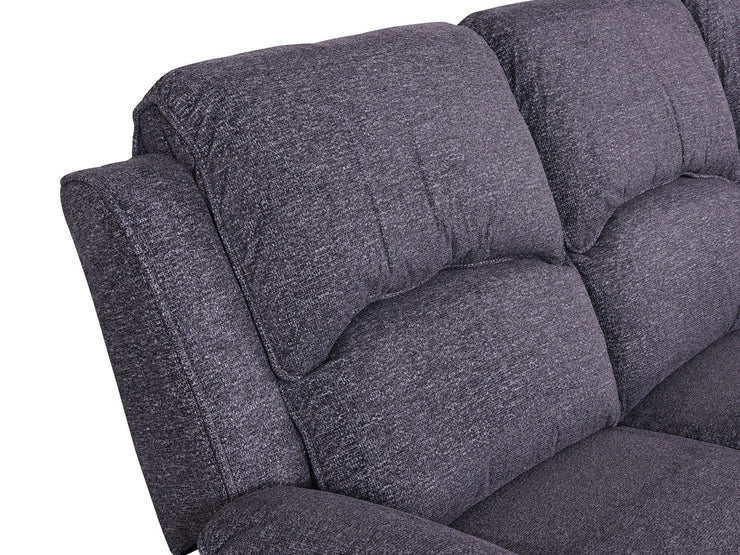 Bronte 3 Seater Recliner Sofa – Grey