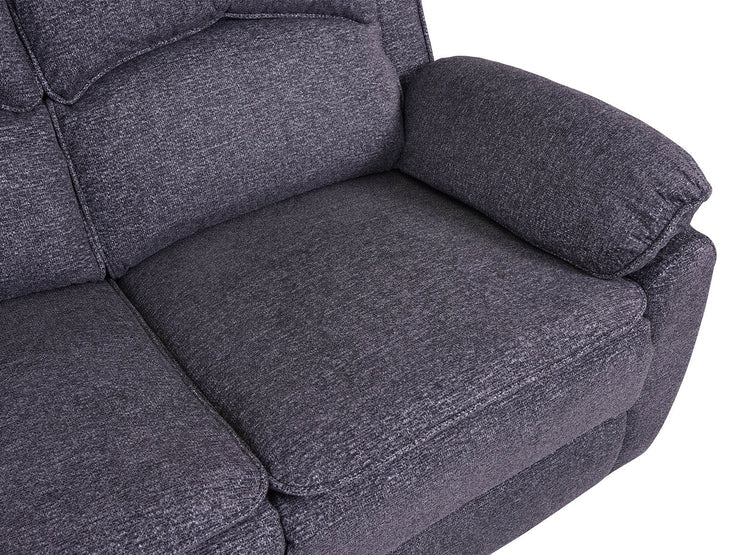 Bronte 3 Seater Recliner Sofa – Grey