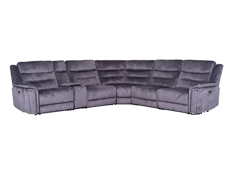 Berlin Dark grey Corner Sofa