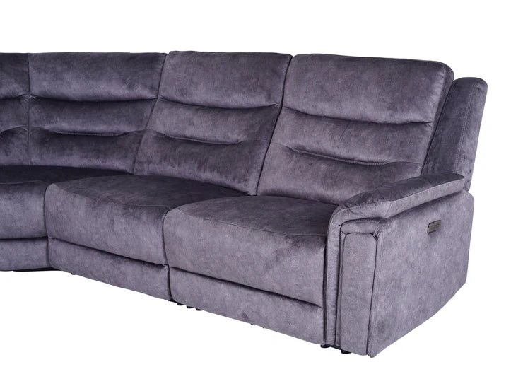 Berlin Dark grey Corner Sofa