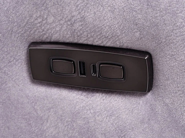 Berlin Dark grey Corner Sofa