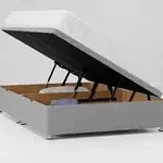 Left hand lift solid divan base