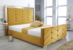 Tower Mirror Footboard Bed