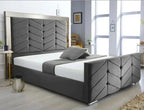 Tower Mirror Footboard Bed