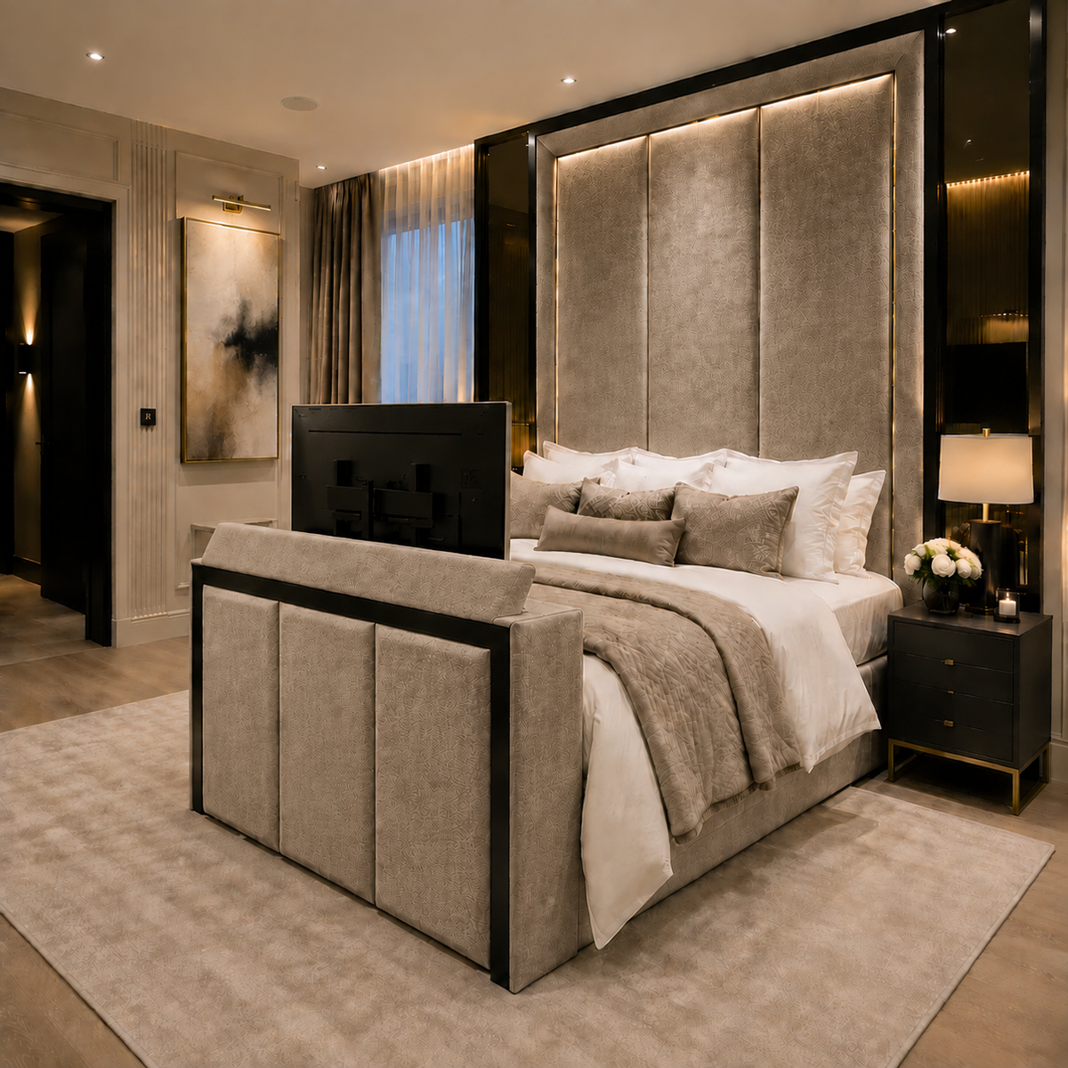The Maison Royale TV Bed