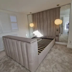 Crown Panel TV Bed