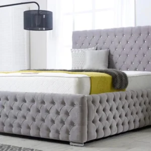 Maya Luxury Chesterfield Button Bed
