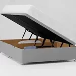 Right hand lift solid divan base