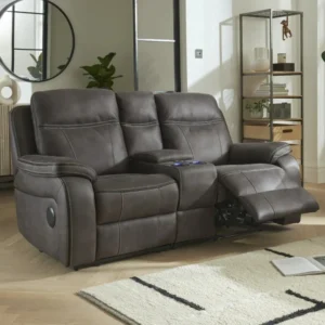 Vinson Pro 2 Seater Smart sofa Power Recliner with Console