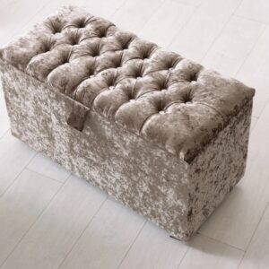 Upholstery Storage Ottoman Box