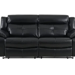Langdale 3 Seater Recliner Black